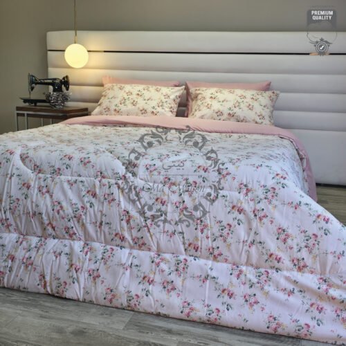 Couette 2 Places Motif Roses Roses – Douceur Élégante