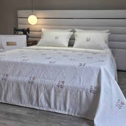 Couvre-lit Chanel Piquet 6 Pièces Éclat Floral