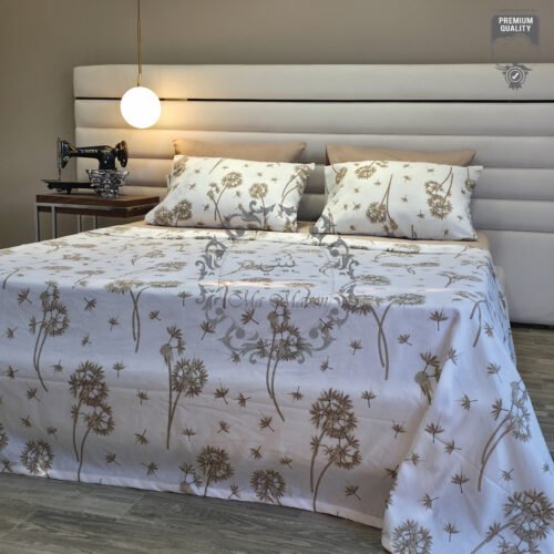 Parure de Lit Deux Places – 6 Pièces