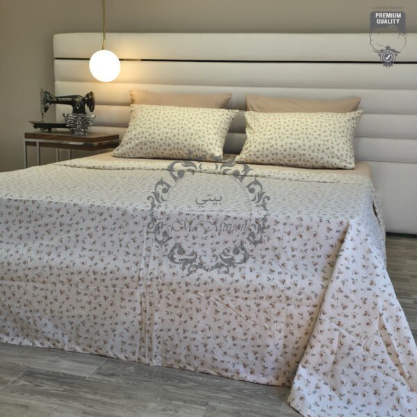 Parure de Lit Deux Places – 6 Pièces