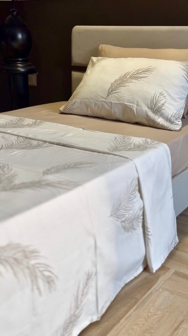 Parure de Lit Une Place et Demi – 4 Pièces