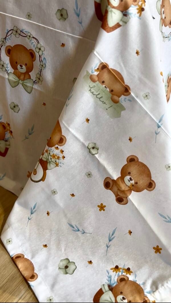 Parure de Lit Une Place et Demi – Oursons Doux Rêves