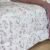 Couette Une Place et Demi – Motif Floral Mauve