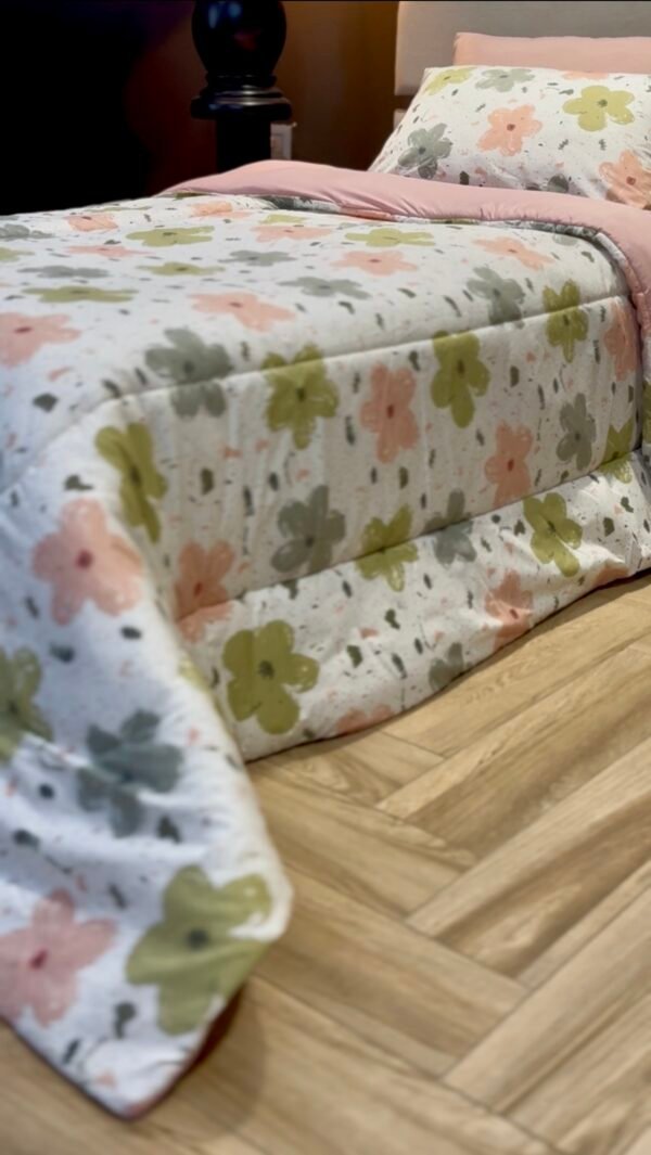 Screenshot Couette Une Place et Demi – Fleurs Aquarelle Pastel