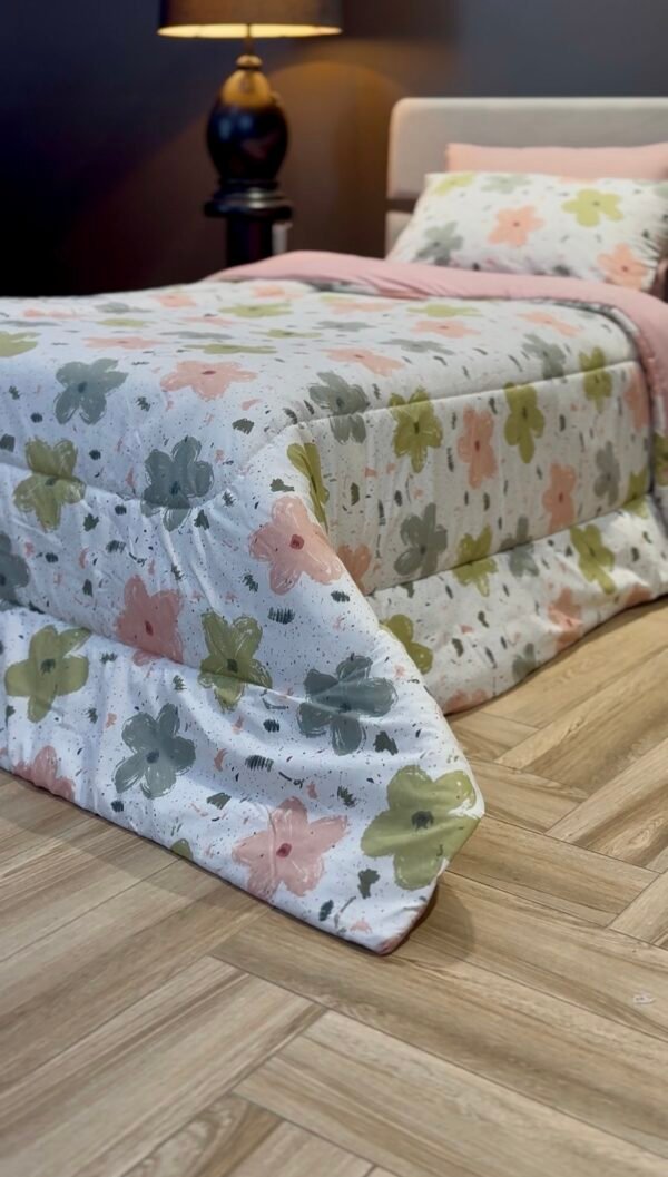Screenshot Couette Une Place et Demi – Fleurs Aquarelle Pastel