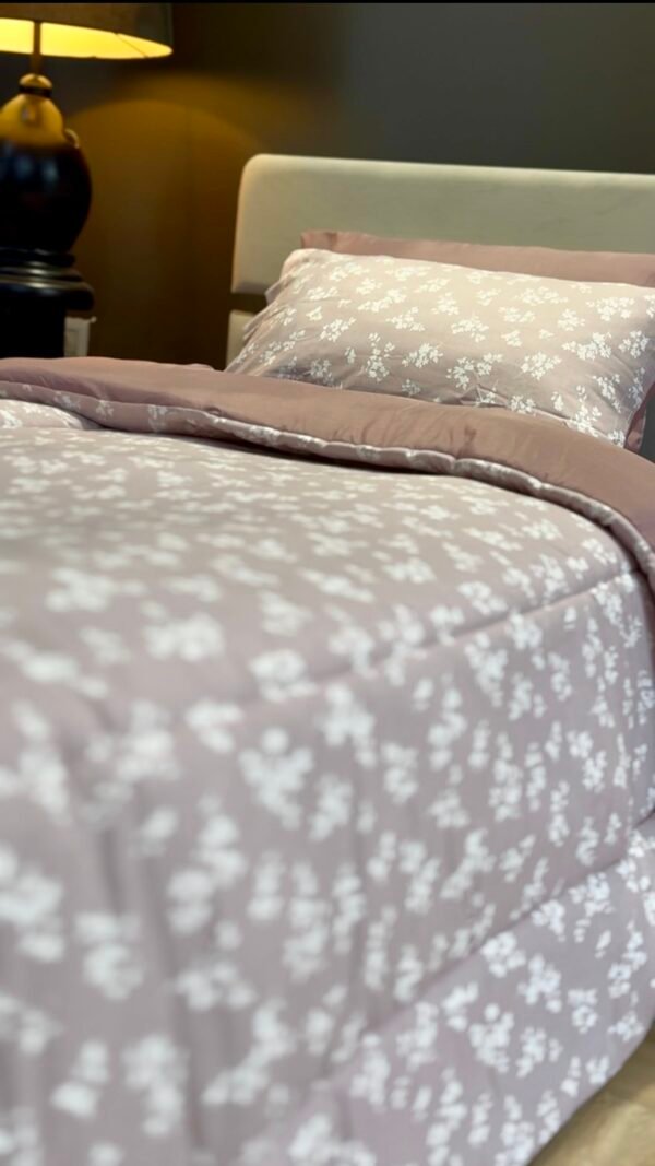 Screenshot Couette Une Place et Demi – Douceur Florale Mauve 🌸
