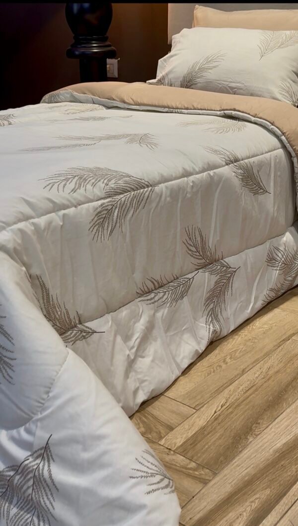 Couette Une Place et Demi – Plume Beige