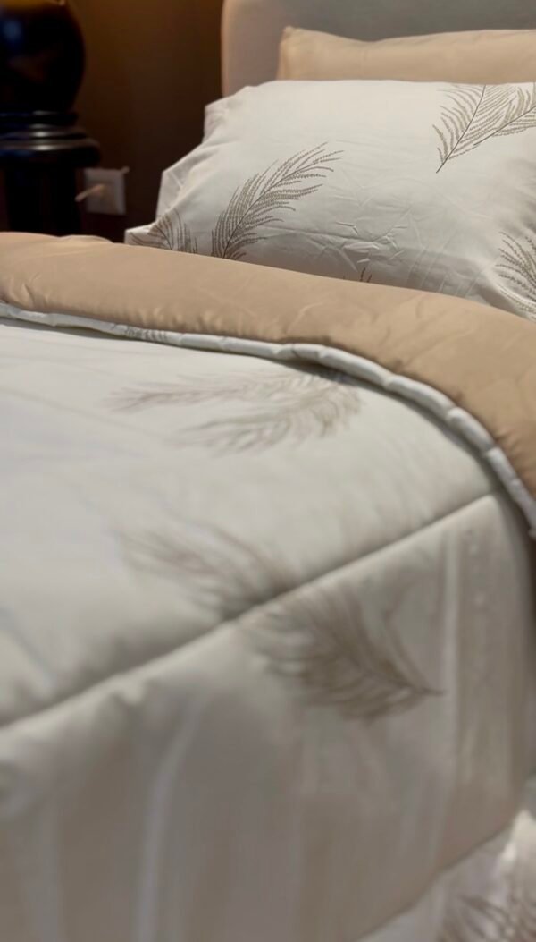 Couette Une Place et Demi – Plume Beige