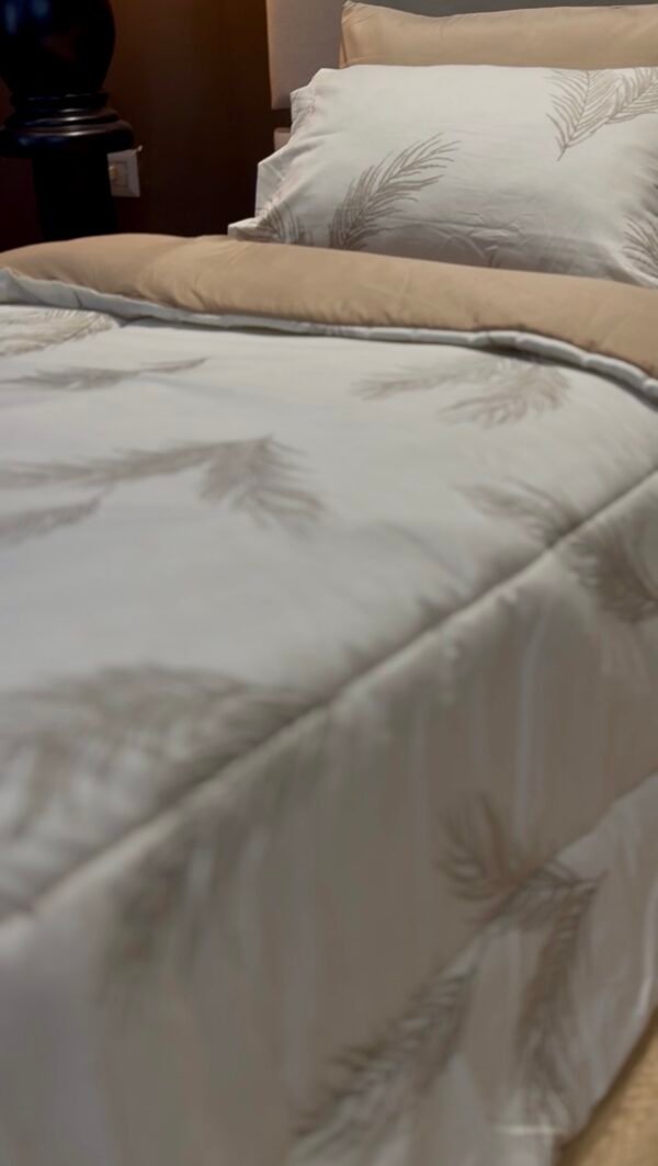 Couette Une Place et Demi – Plume Beige