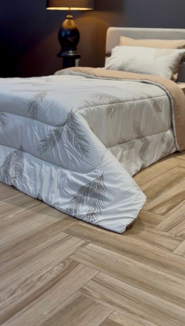 Couette Une Place et Demi – Plume Beige