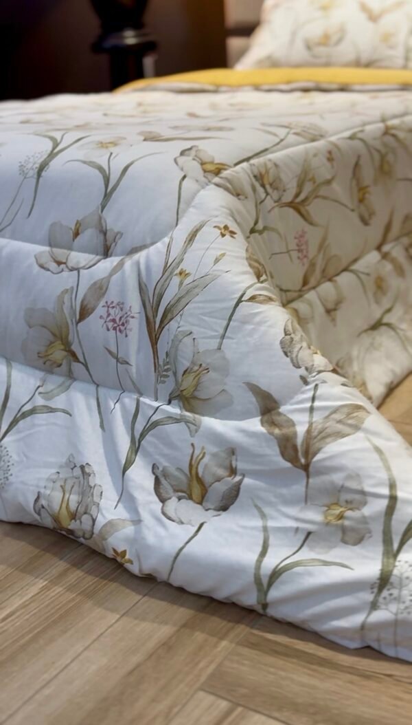 Screenshot Couette Une Place et Demi – Fleurs Naturelles Crème