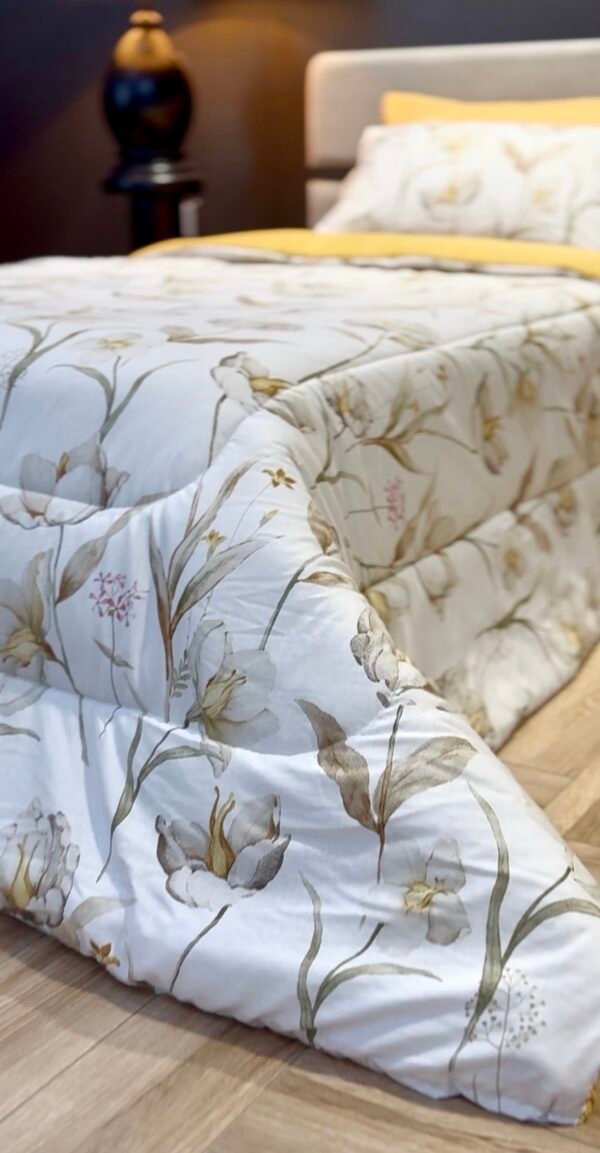 Screenshot Couette Une Place et Demi – Fleurs Naturelles Crème