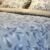 Screenshot Couette 2 Places Motif Feuilles Bleu Gris – Style Nature Chic